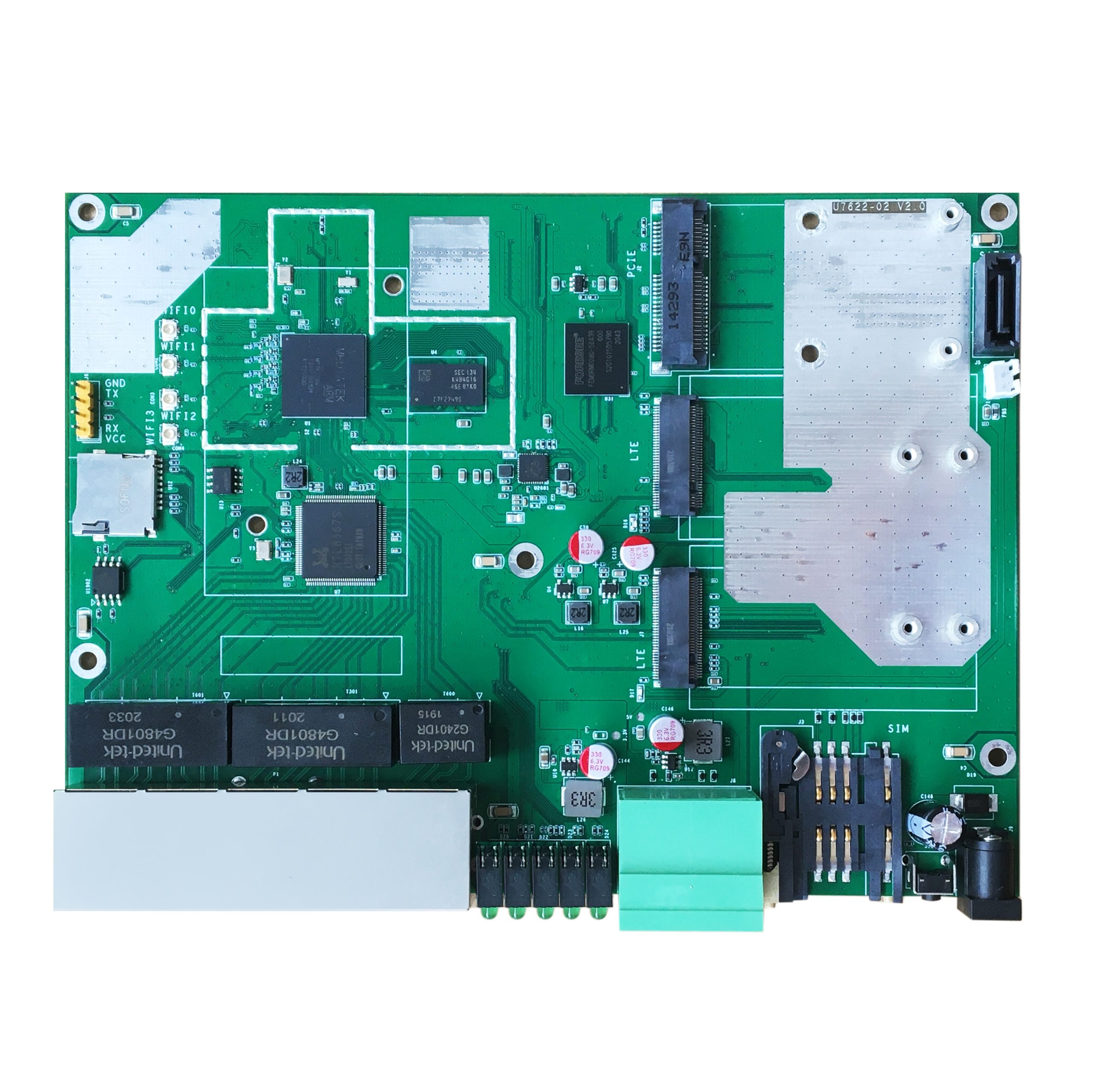 Dual Sim Dual 4G/5G Module Wi-Fi Router_U7622-02 - Network solutions